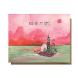 'You Are My Home' - Greeting Card