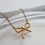 Bow Necklace