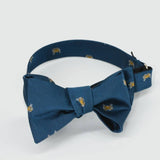 Crab Bow Tie - Blue