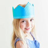 100% Silk Reversible Crown - Sea