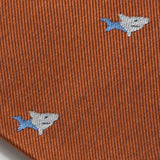 Shark Bow Tie - Orange