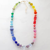 Rainbow Beaded Necklace