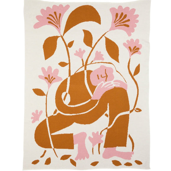 Charlotte Ager 'Grow' - Throw Blanket