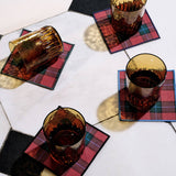 Cocktail Napkin Set - Jubilee Plaid