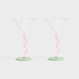 Curve Coupe (Set of 2) - Pink