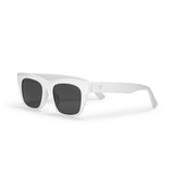 'Guelas' Recycled Sunglasses - White