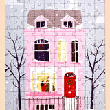 Christmas Pink House - 100-Piece Puzzle