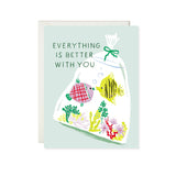 Better Together Fish - Greeting Card