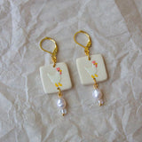 Chicken Tile Earrings