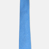 Linen Tie - Baby Blue