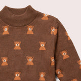 'From One To Another' Knitted Jumper - Bear