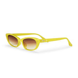 'Vienna' Recycled Sunglasses - Lemon