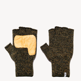 Jungle Melange Fingerless Ragg Wool Gloves