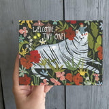 'Welcome Tiny One' - Greeting Card