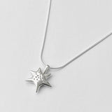 Sea Star Necklace - Silver