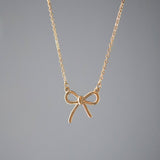 Bow Necklace