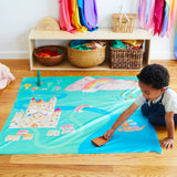 100% Silk Large Playmap - Rainbowland