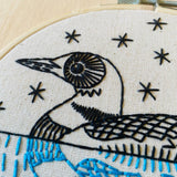 Loon - Complete Embroidery Kit