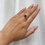 Bubble Ring - Cognac Quartz