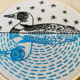 Loon - Complete Embroidery Kit