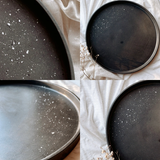 Large Round Concrete Tray