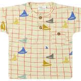 Jersey T-Shirt - Boat Print