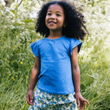 Ruffle Sleeved T-Shirt