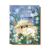 'Hello Sweetpea' - Greeting Card