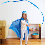 100% Silk Dress-Up Cape - Rainbow