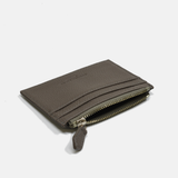 Zipper Leather Cardholder