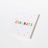 'Congrats' Confetti - Greeting Card