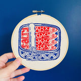 Canned Sardines - Complete Embroidery Kit