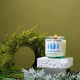 Bayberry + Fir Wreath - Soy Candle