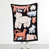 Maja Safstrom 'Bow Wow' - Kids Throw Blanket