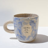 'Come On In The Water's Lovely' - Pinch Pot Mug