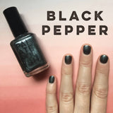 'Black Pepper' - Nail Polish