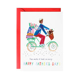 A Dad and His Pup - Father's Day Greeting Card