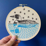 Loon - Complete Embroidery Kit