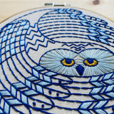 Snowy Owl - Embroidery Kit