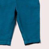 Corduroy Pull On Trousers - Deep Blue