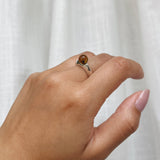 Bubble Ring - Cognac Quartz