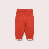 Corduroy Adventure Jeans - Burnt Ochre