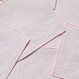 Linen Cocktail Napkin Set - Blush