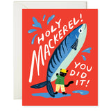 Holy Mackerel - Greeting Card