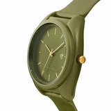 'Nima' Recycled Plastic Watch - Green Gold