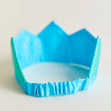 100% Silk Reversible Crown - Sea