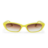 'Vienna' Recycled Sunglasses - Lemon