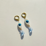 Teardrop Eye Earrings