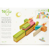 24 Piece Magnetic Wooden Block Set