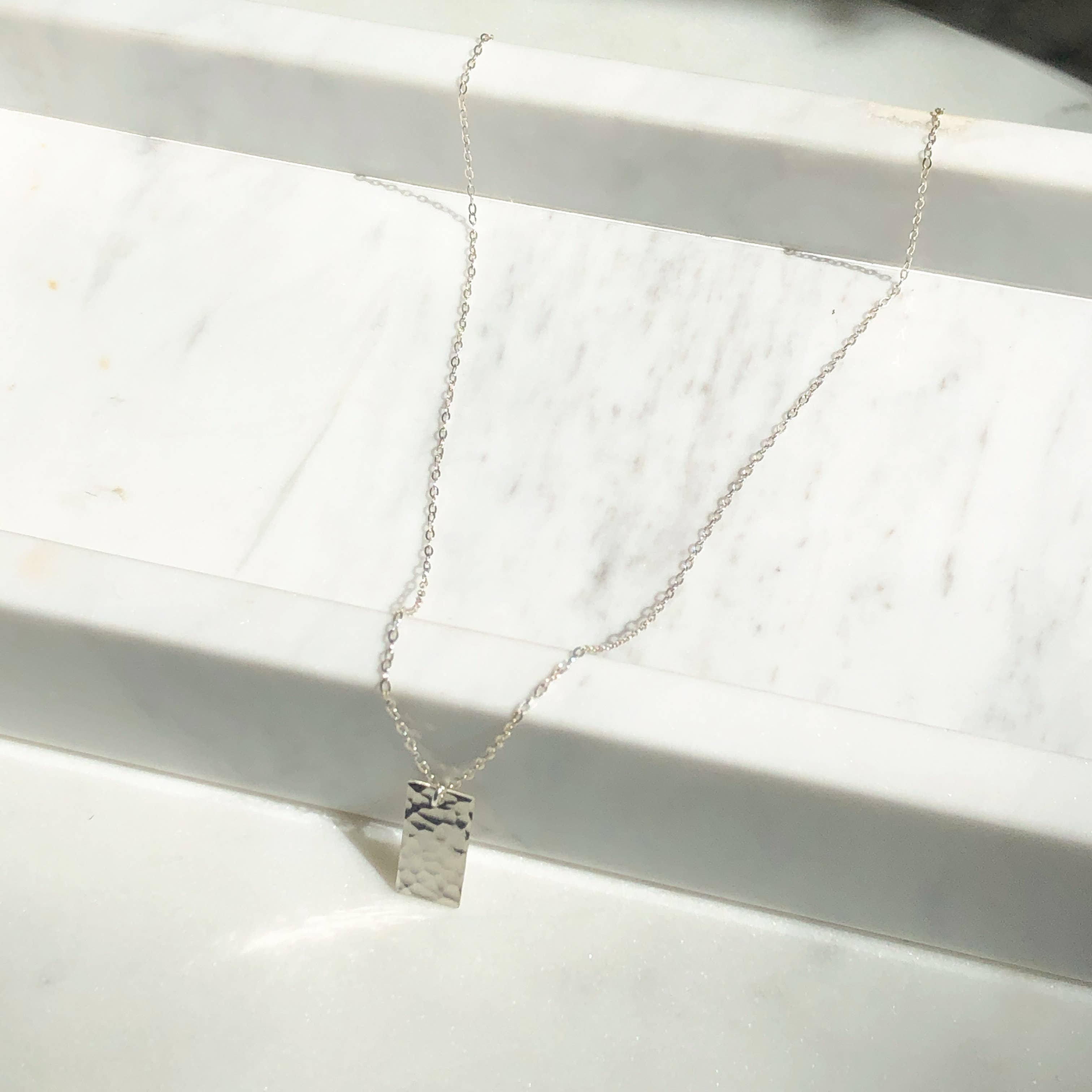 Box Charm Necklace